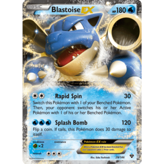 Blastoise EX 029/146  - Holofoil XY Base Set - Ultra Rare
