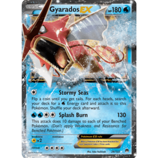 Gyarados EX 026/122  - Holofoil XY  BREAKpoint - Ultra Rare