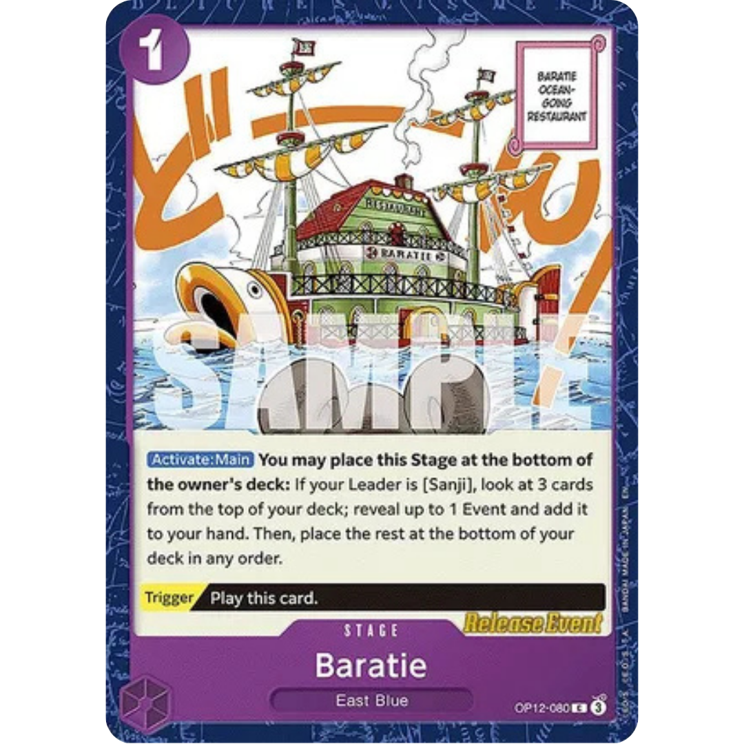 Baratie (OP12-080) - Legacy of the Master Release Event Cards