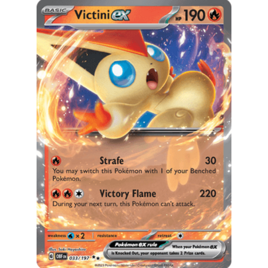 Victini ex (033/197) [Scarlet & Violet: Obsidian Flames]
