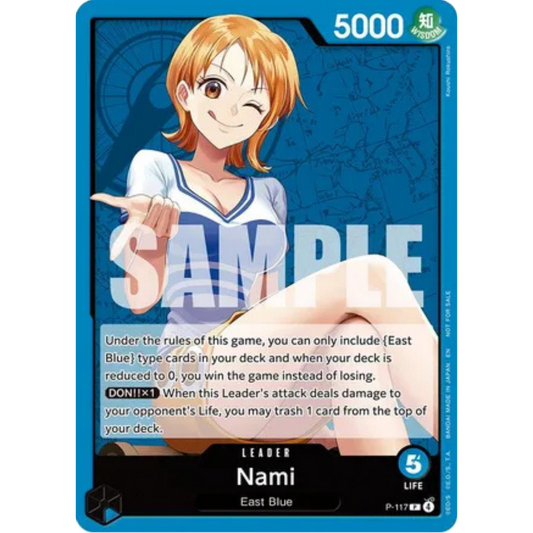 Nami - P-117 (P-117) - One Piece Promotion Cards
