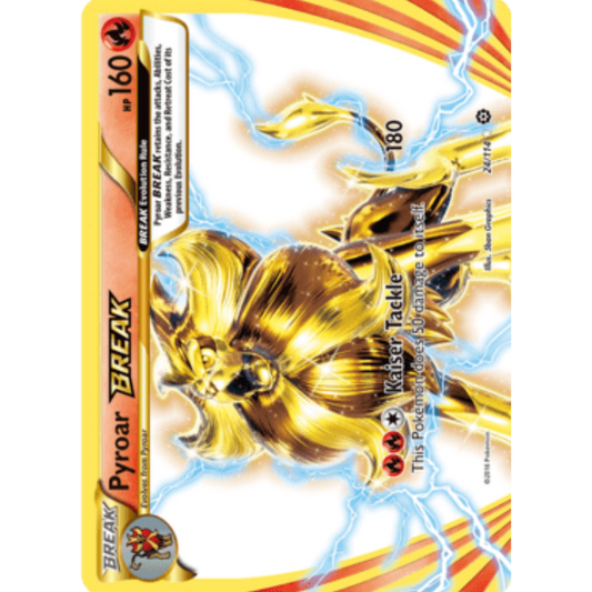 Pyroar BREAK 024/114  - Holofoil XY  Steam Siege - Rare BREAK