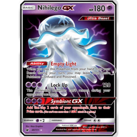 Nihilego GX (49/111) [Sun & Moon: Crimson Invasion]