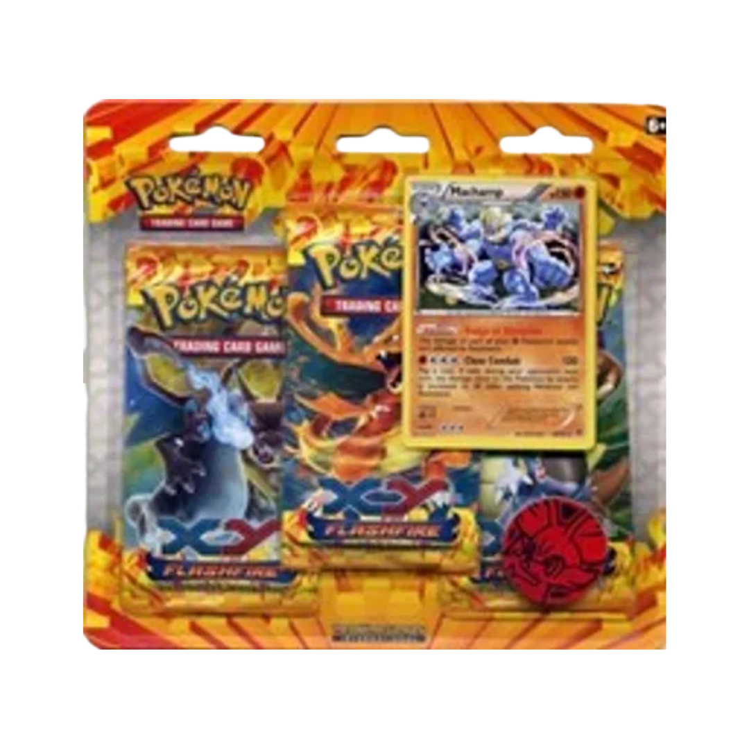 Flashfire Three Pack Blister [Machamp]
