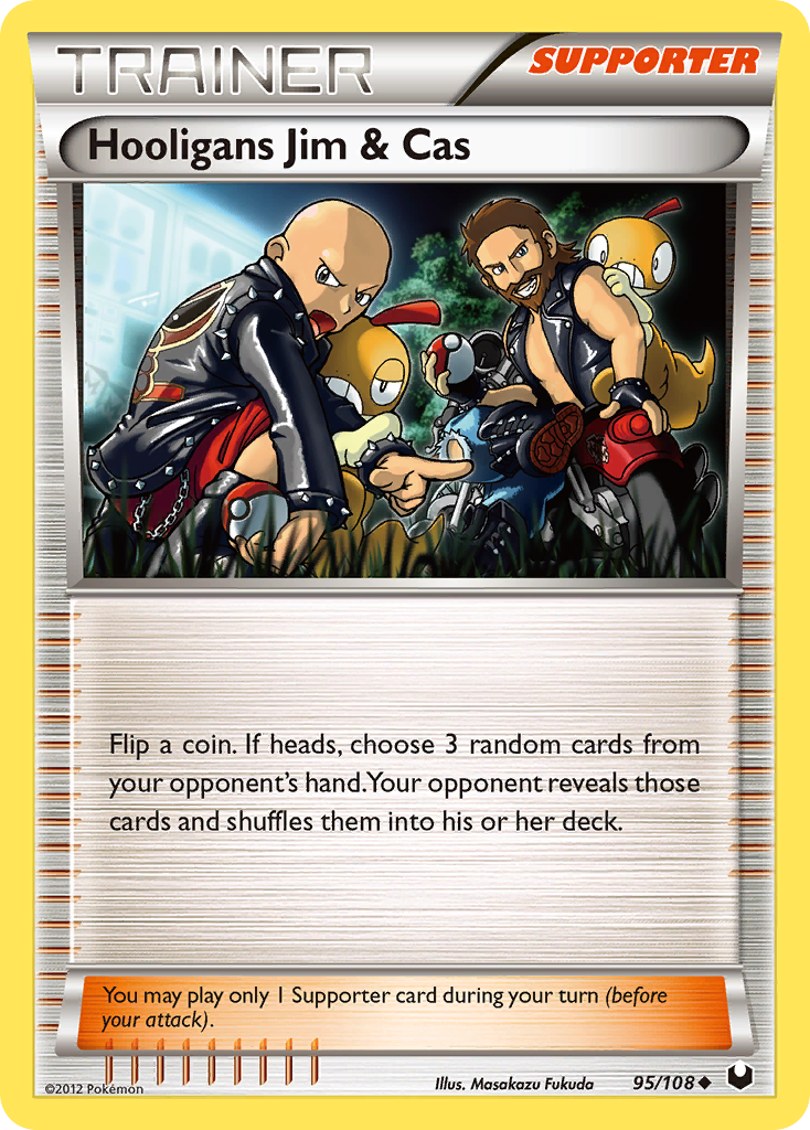 Hooligans Jim & Cas/108  Dark Explorers - Uncommon