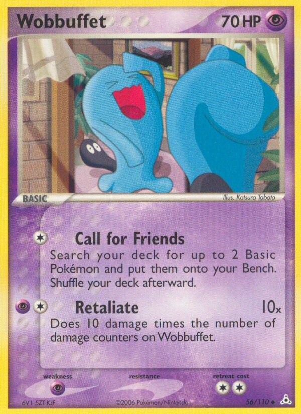 Wobbuffet 056  Holon Phantoms - Uncommon