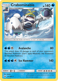 Crabominable 043  SM Base Set - Rare