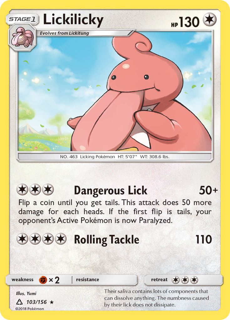 Lickilicky  SM  Ultra Prism - Rare