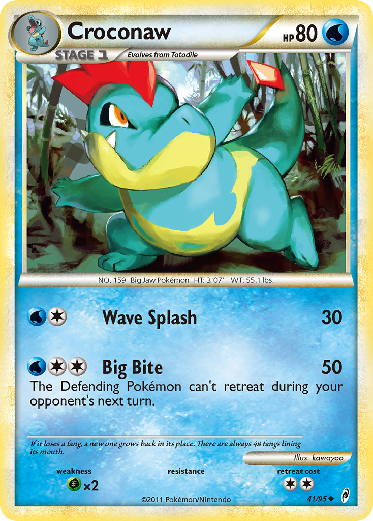 Croconaw  Call of Legends - Uncommon