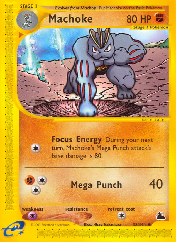 Machoke  Skyridge - Uncommon