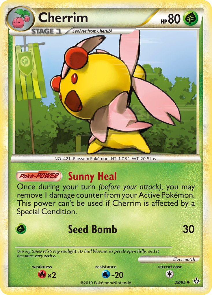 Cherrim 028  Unleashed - Uncommon