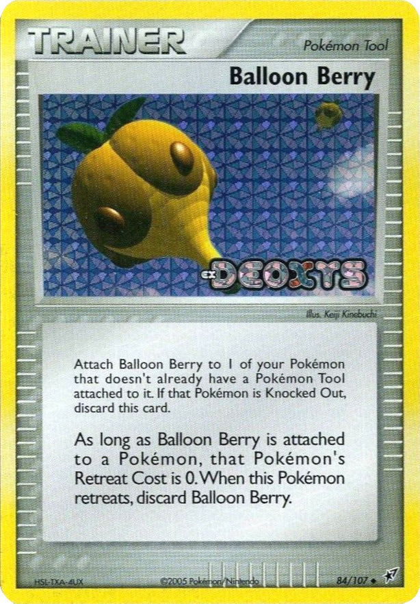 Balloon Berry  - Reverse Holofoil Deoxys - Uncommon