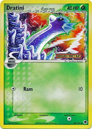 Dratini (Delta Species) 046  - Reverse Holofoil Dragon Frontiers - Common