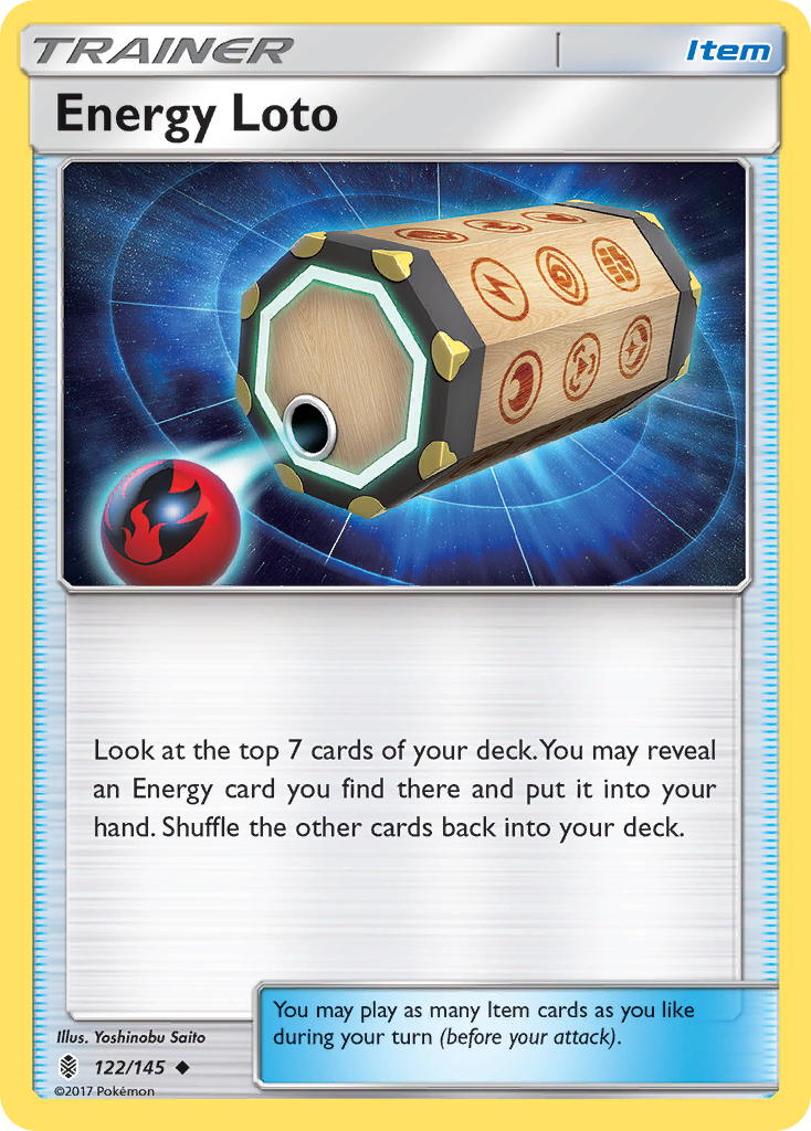 Energy Loto 122  SM  Guardians Rising - Uncommon