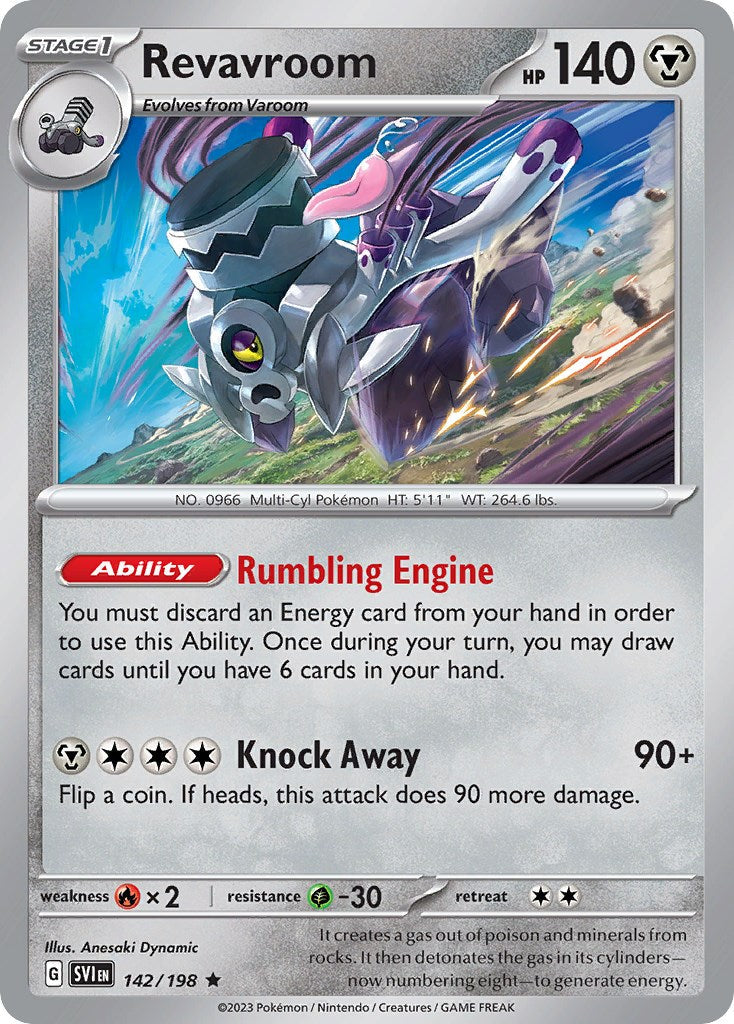 Revavroom 142/198  Deck Exclusives - Promo