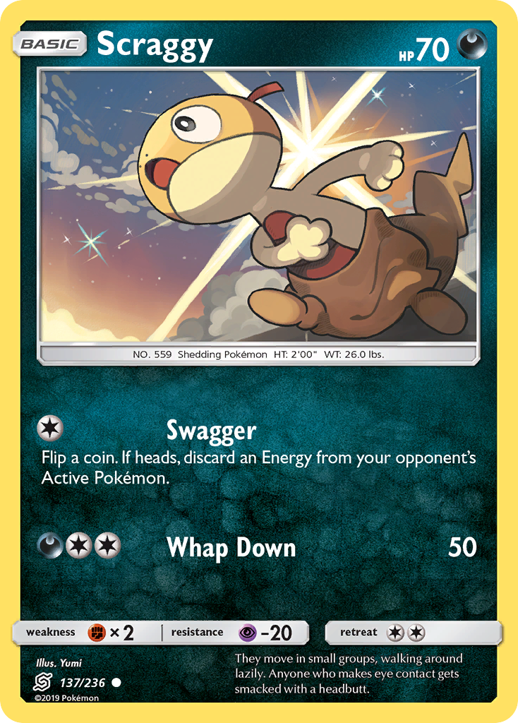 Scraggy 137  SM  Unified Minds - Common