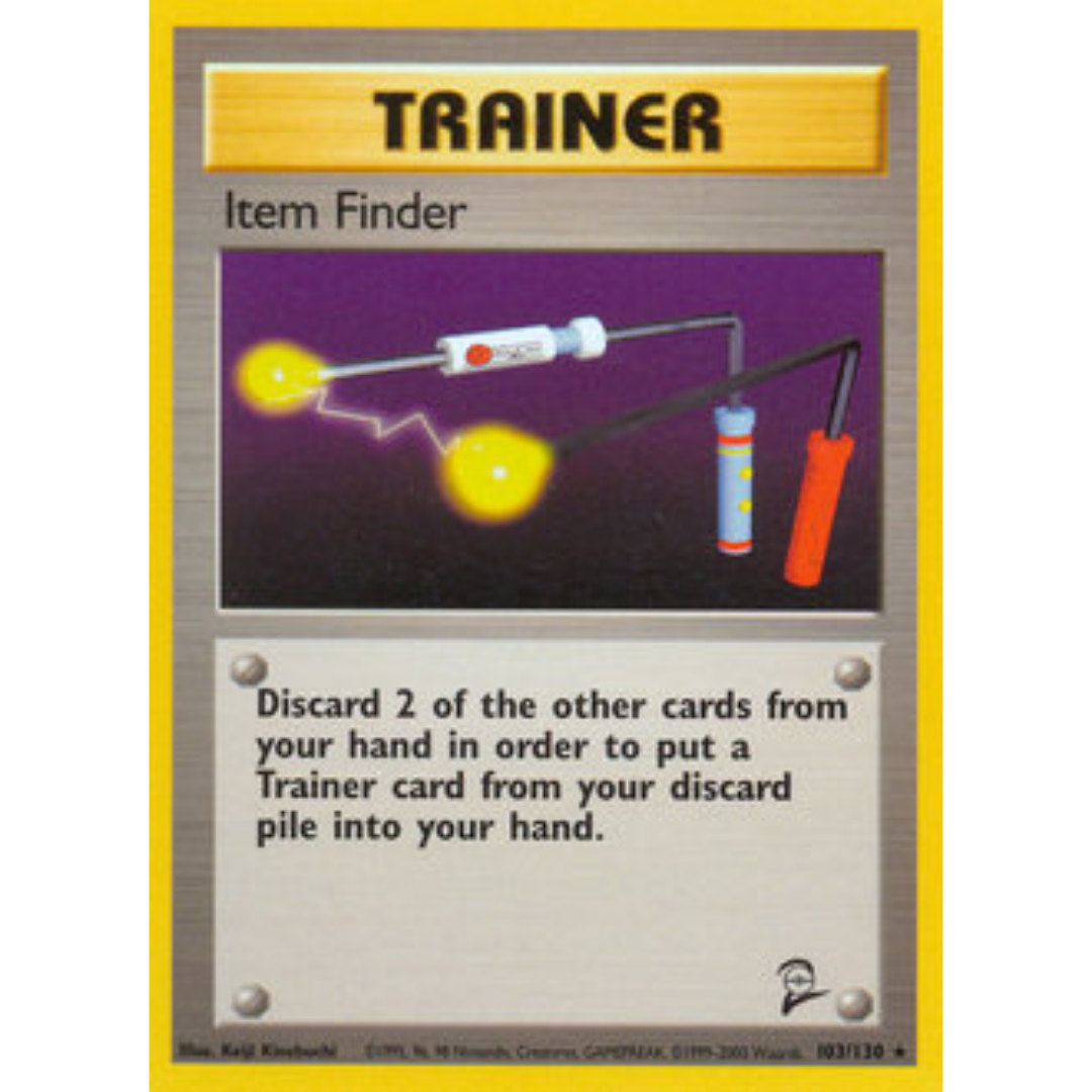Item Finder 103  Base Set 2 - Rare