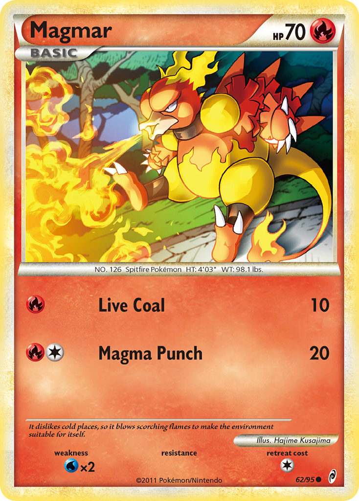 Magmar 062  Call of Legends - Common