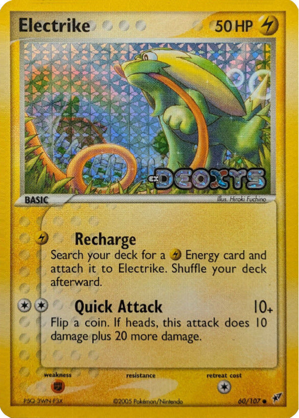 Electrike 060/107  - Reverse Holofoil Deoxys - Common
