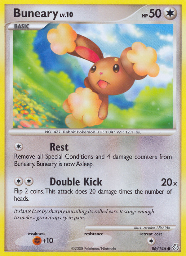 Buneary 086  Legends Awakened - Common