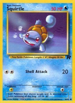 Squirtle 068  - Unlimited Team Rocket - Common