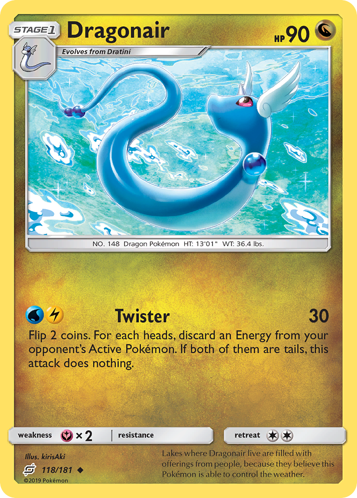 Dragonair 118  SM  Team Up - Uncommon