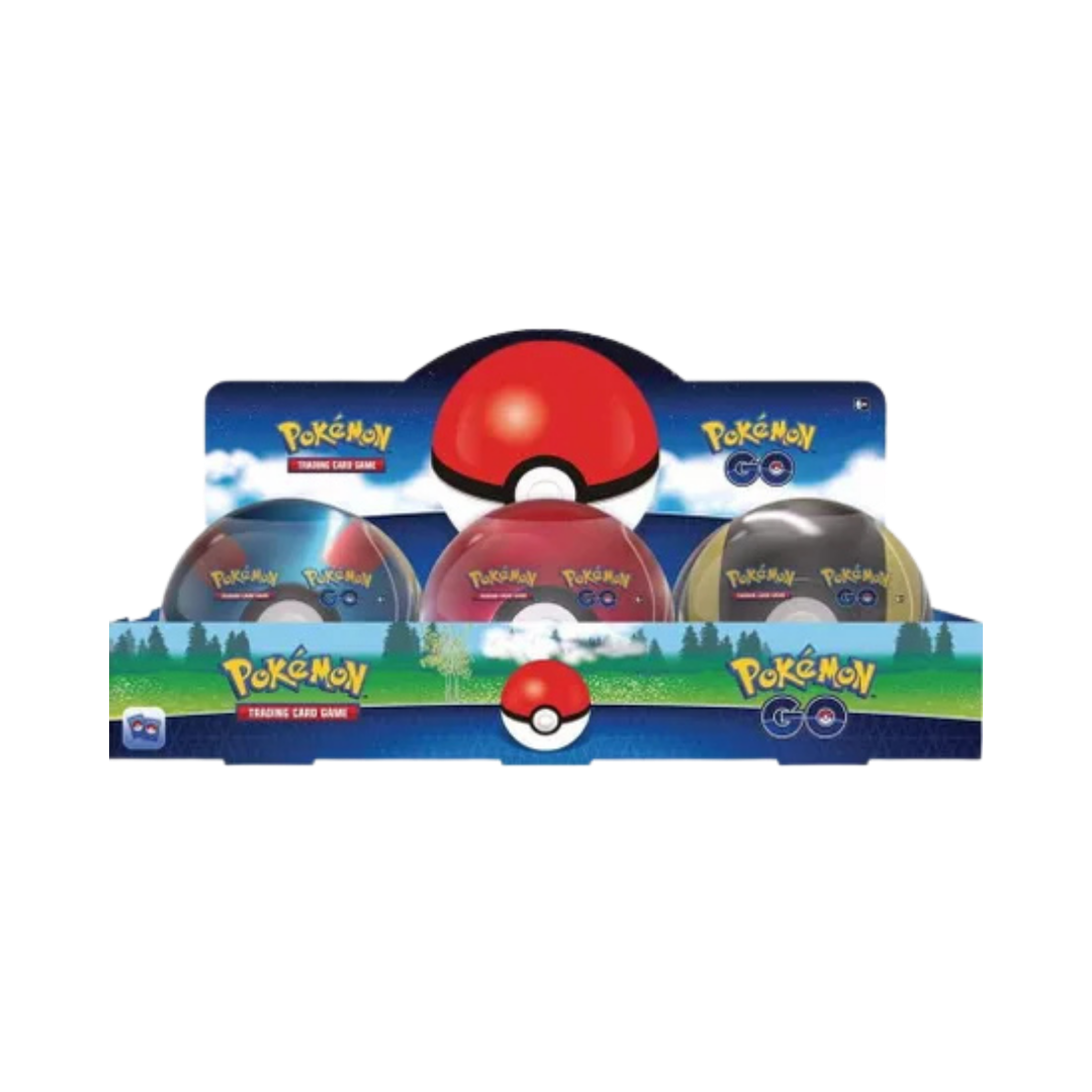 Pokemon GO Poke Ball Tin Display
