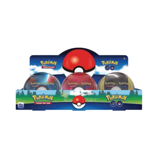 Pokemon GO Poke Ball Tin Display
