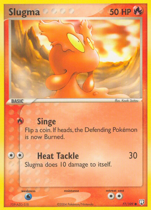 Slugma 077  Team Rocket Returns - Common