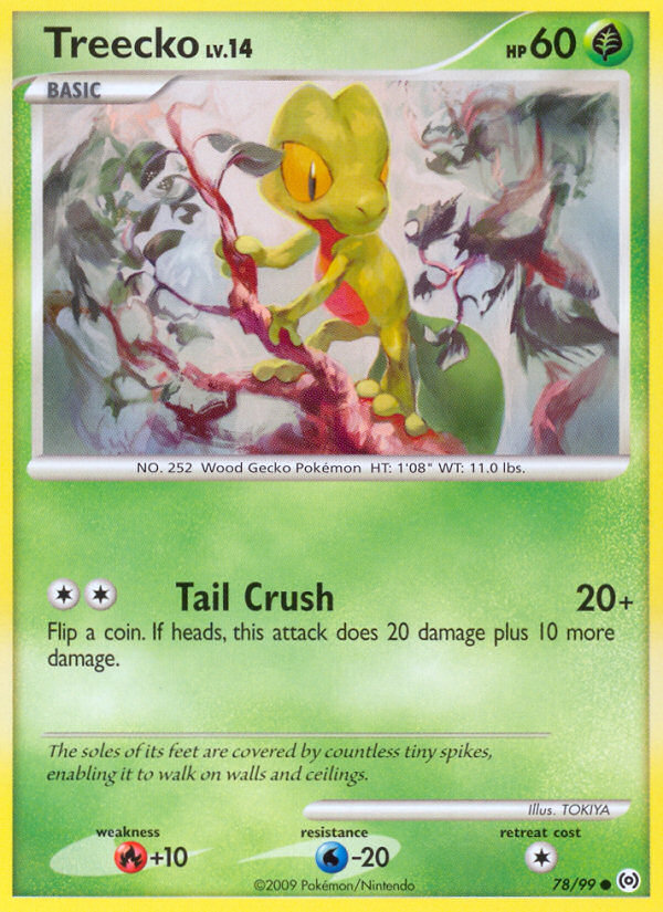 Treecko (78) 078  Arceus - Common