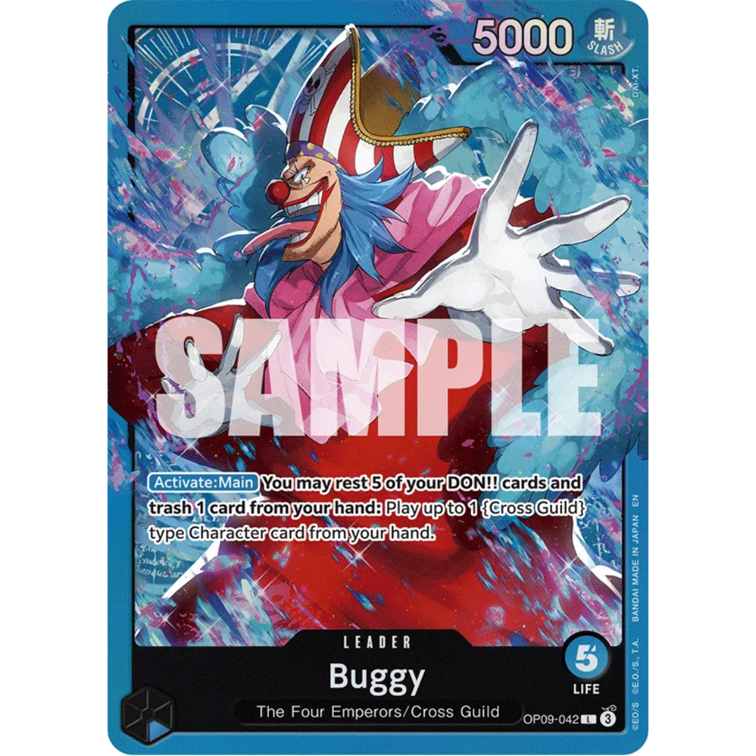 Buggy (OP09-042) (OP09-042) - Starter Deck 25: BLUE Buggy Foil