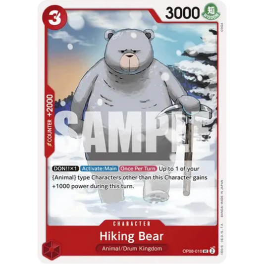 Hiking Bear (OP08-010) - Two Legends