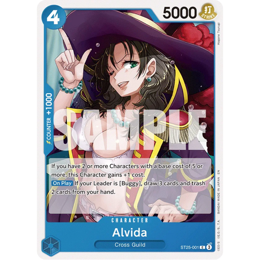 Alvida (ST25-001) - Starter Deck 25: BLUE Buggy