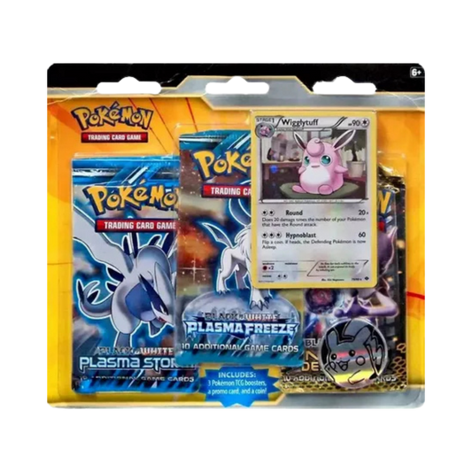 Black & White 3 Pack Booster Blister Special Edition [Wigglytuff]