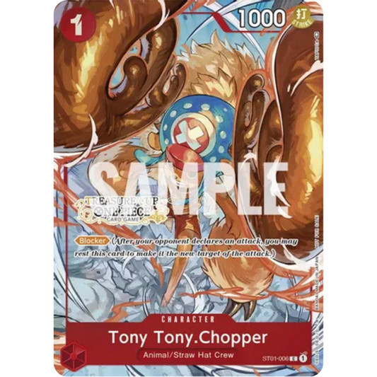 Tony Tony.Chopper - ST01-006 (Treasure Cup) (ST01-006) - One Piece Promotion Cards