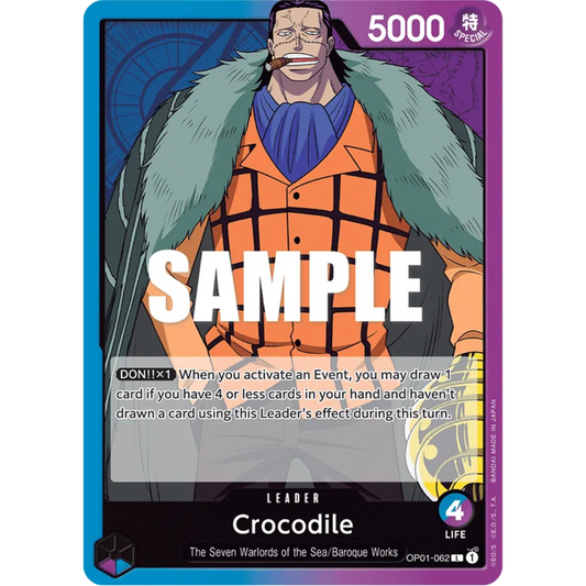 Crocodile (062) (OP01-062) - Romance Dawn