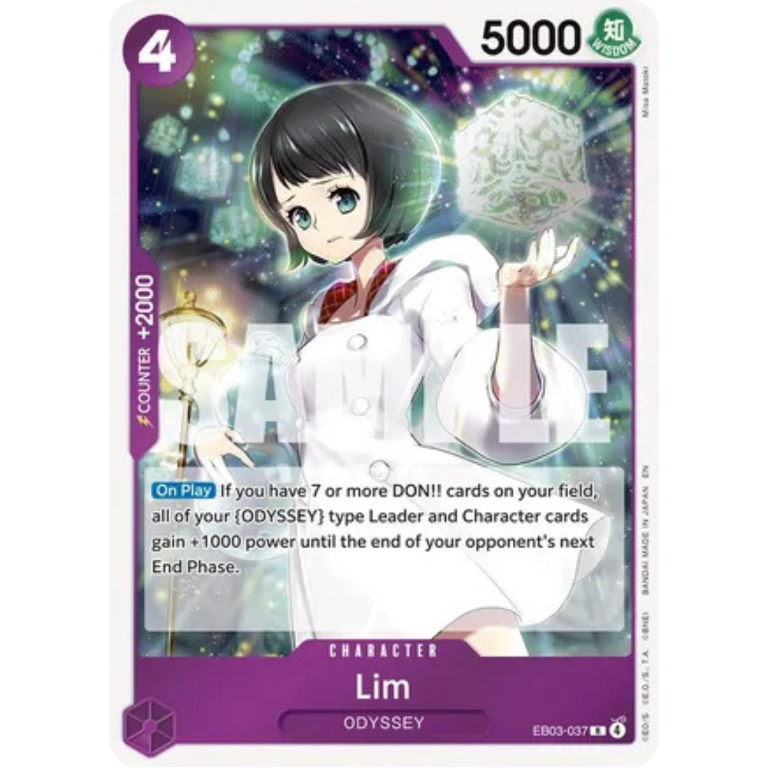 Lim (EB03-037) - Extra Booster: One Piece Heroines Edition Foil