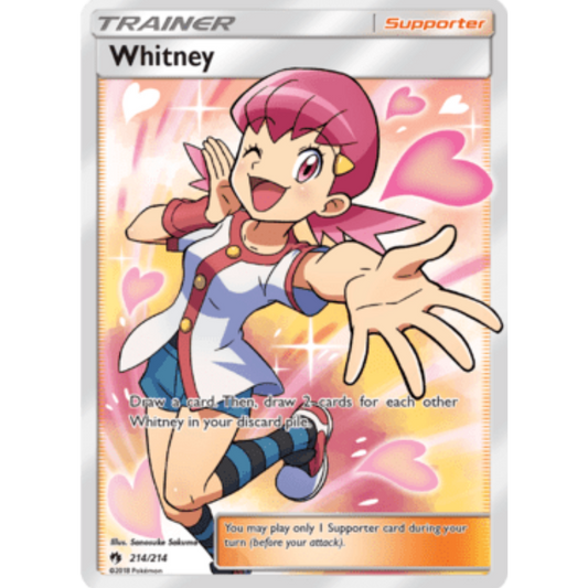 Whitney (Full Art) 214  - Holofoil SM  Lost Thunder - Ultra Rare