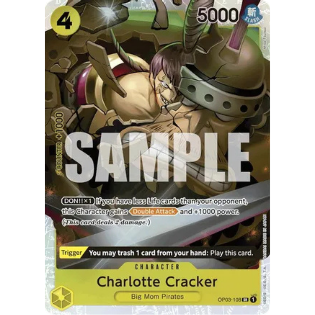 Charlotte Cracker (Reprint) (OP03-108) - Premium Booster -The Best- Foil