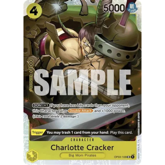 Charlotte Cracker (Reprint) (OP03-108) - Premium Booster -The Best- Foil