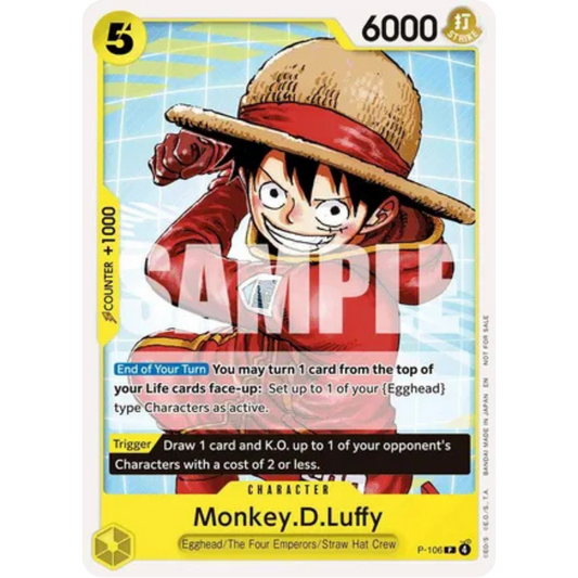 Monkey.D.Luffy (Tournament Pack 2026 Vol. 2) (P-106) - One Piece Promotion Cards