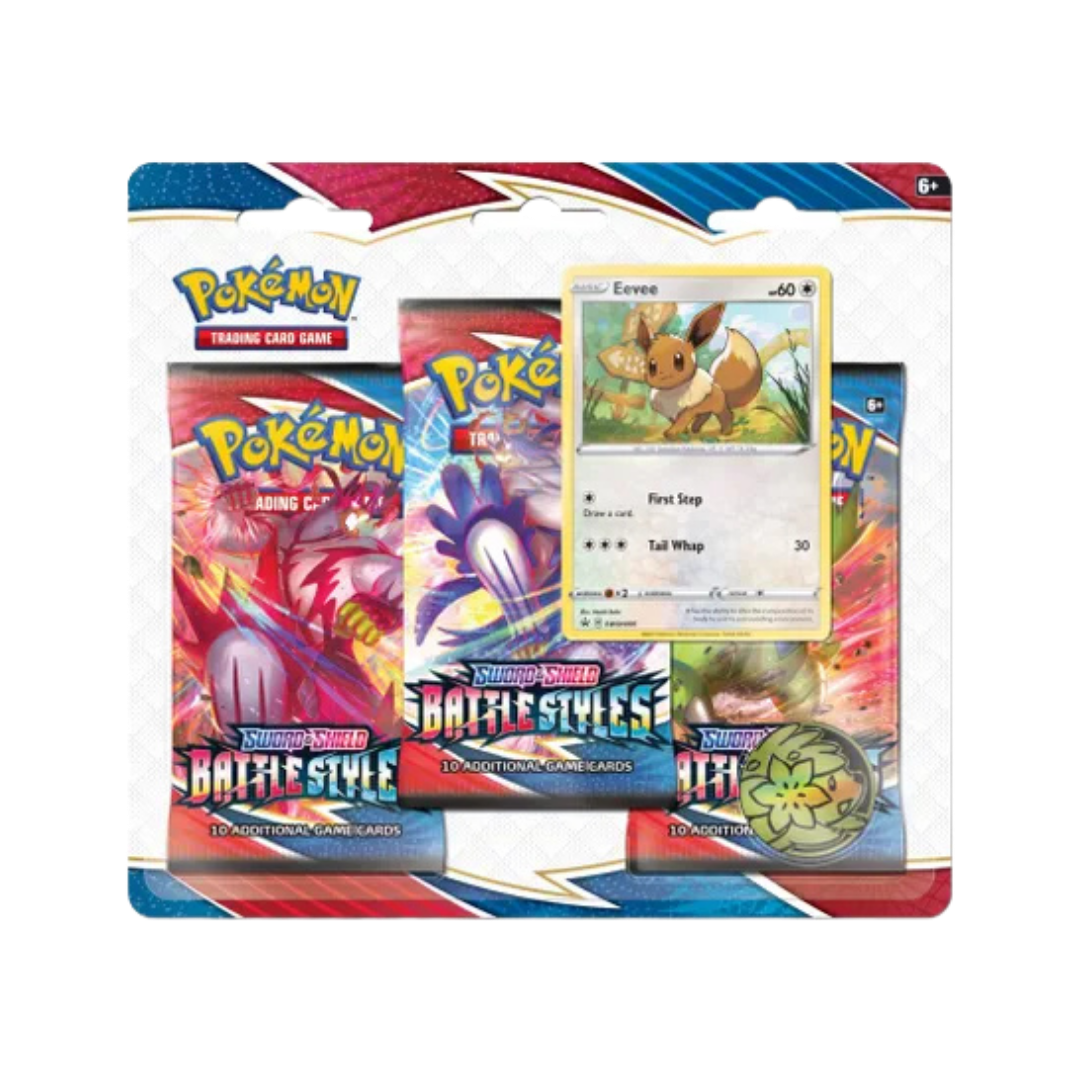 Battle Styles 3 Pack Blister [Eevee]