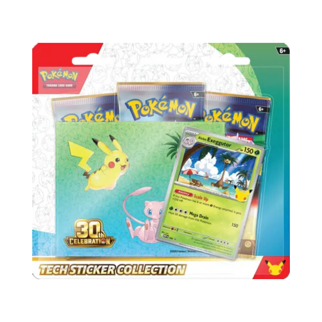 30th Celebration Tech Sticker Collection [Alolan Exeggutor]
