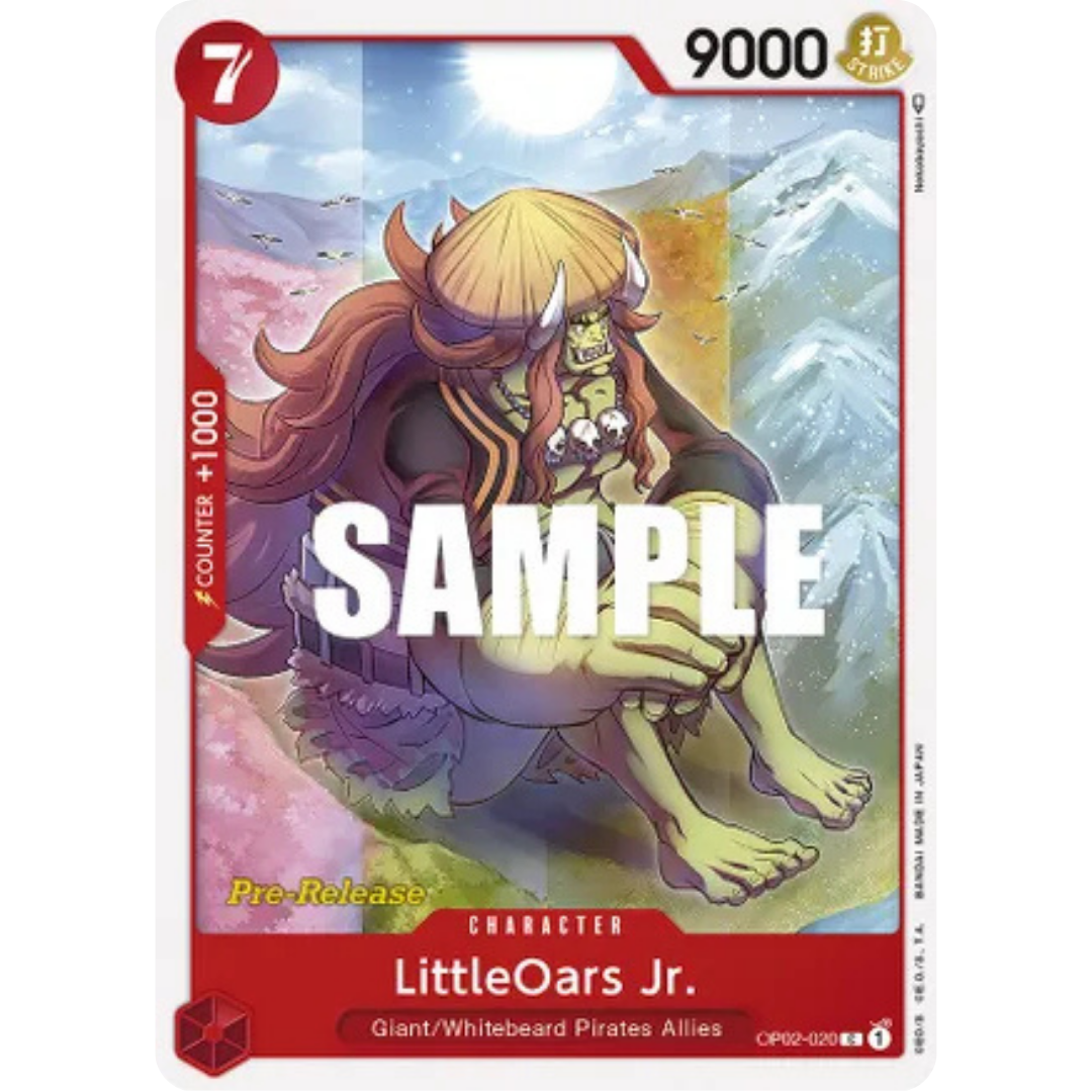 LittleOars Jr. (OP02-020) - Paramount War Pre-Release Cards