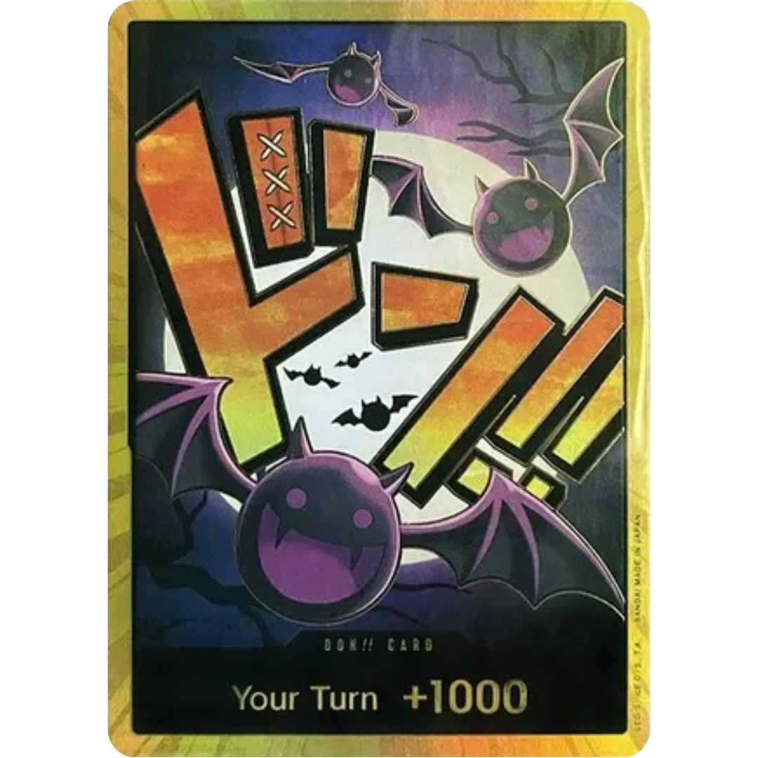 DON!! Card (Gecko Moria) (Gold) - Premium Booster -The Best- Foil