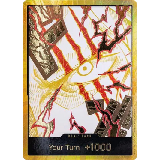 DON!! Card (Shanks) (Gold) - Premium Booster -The Best- Vol. 2 Foil