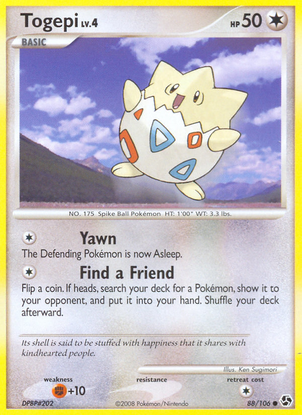 Togepi 088  Great Encounters - Common