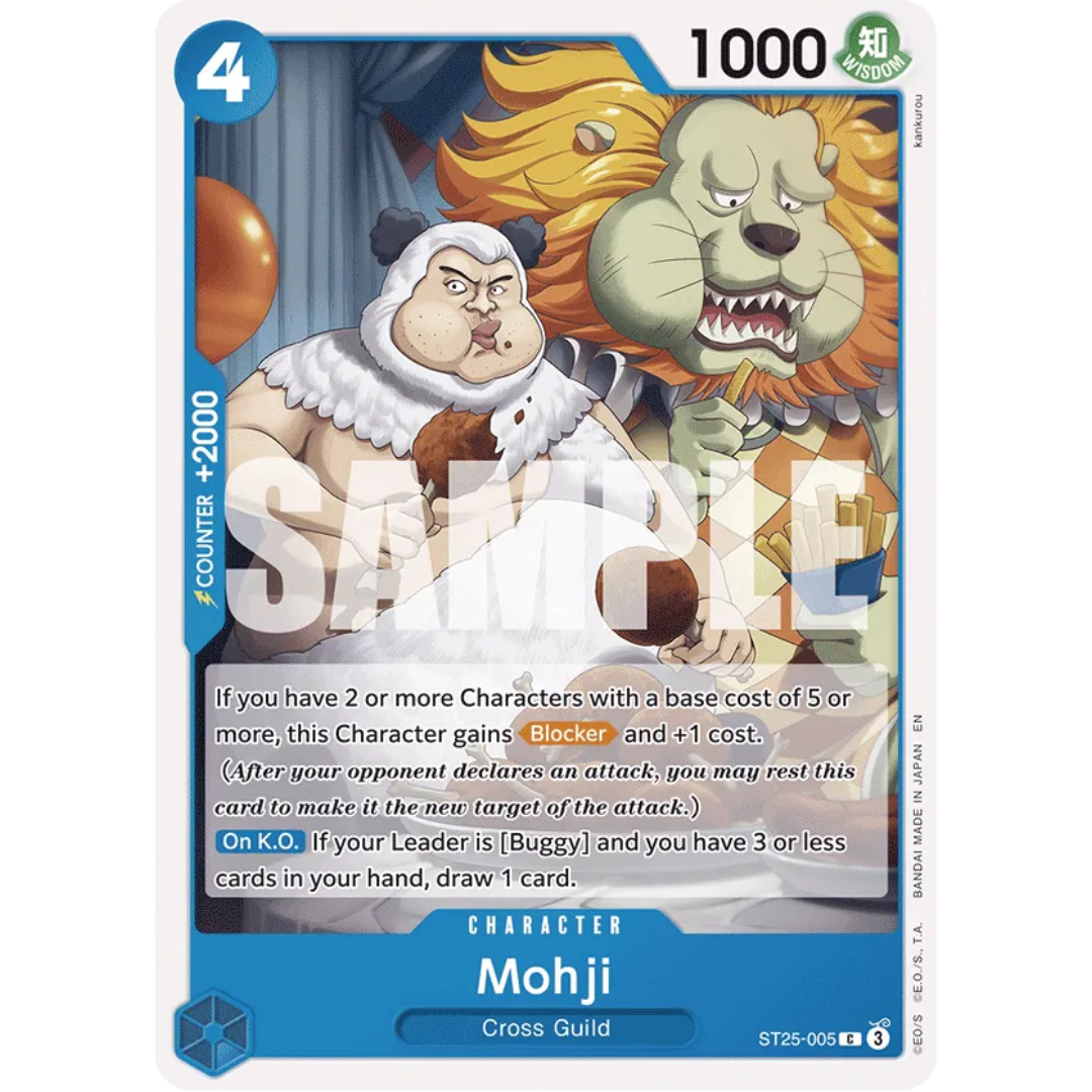 Mohji (ST25-005) - Starter Deck 25: BLUE Buggy