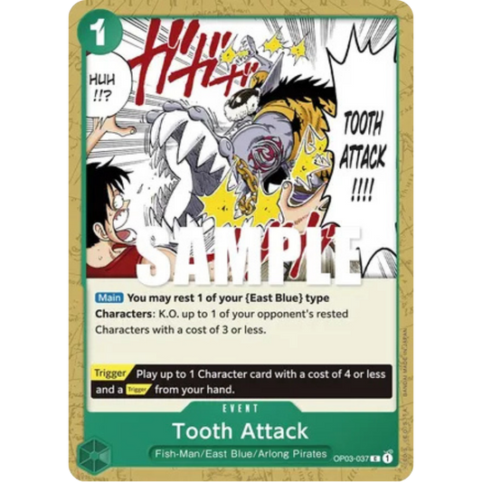 Tooth Attack (OP03-037) - Pillars of Strength