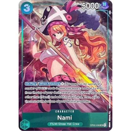 Nami (Premium Card Collection -Best Selection Vol. 1-) (OP02-036) - One Piece Promotion Cards Foil